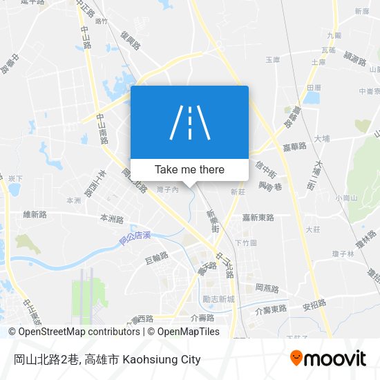 岡山北路2巷 map