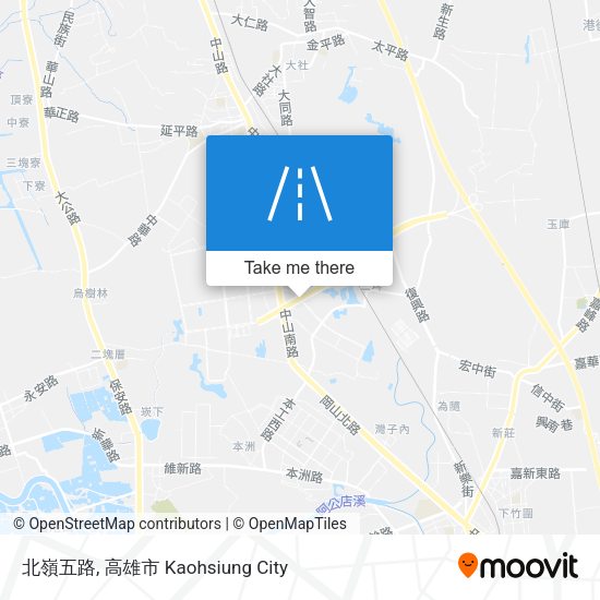 北嶺五路 map