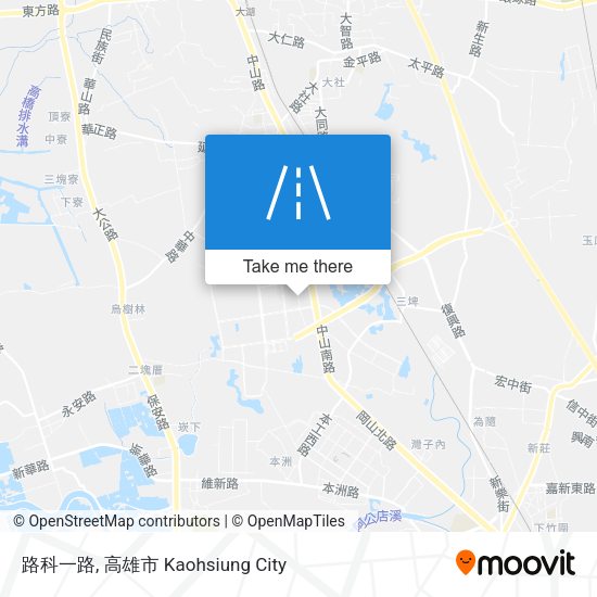 路科一路地圖