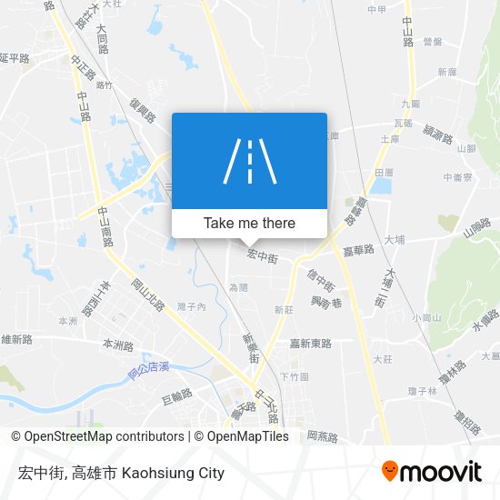 宏中街地圖