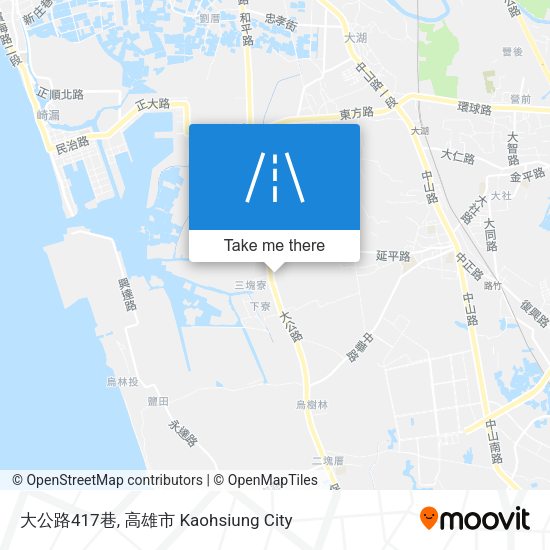 大公路417巷 map