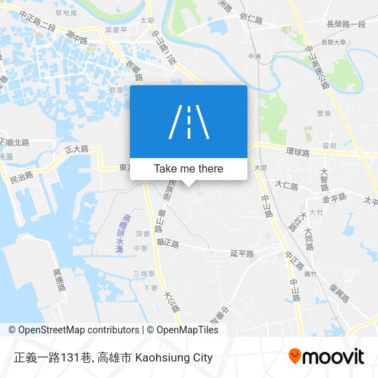 正義一路131巷 map