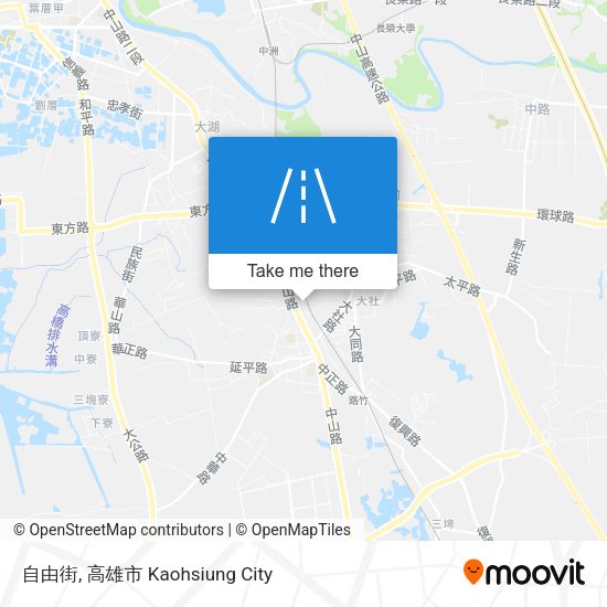 自由街地圖