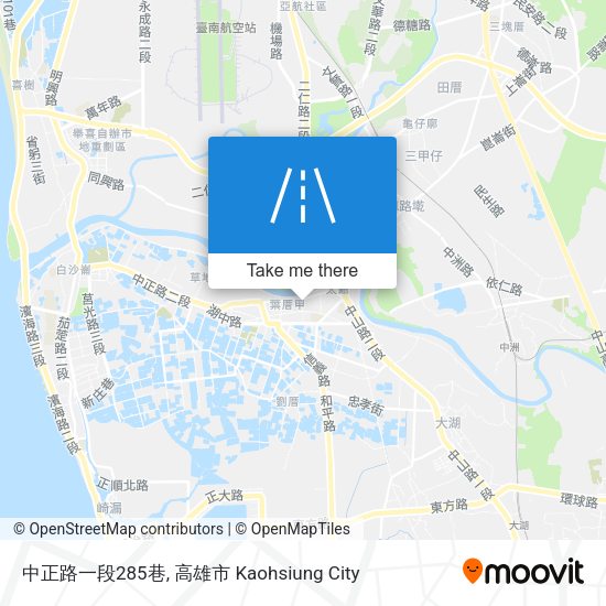中正路一段285巷地圖