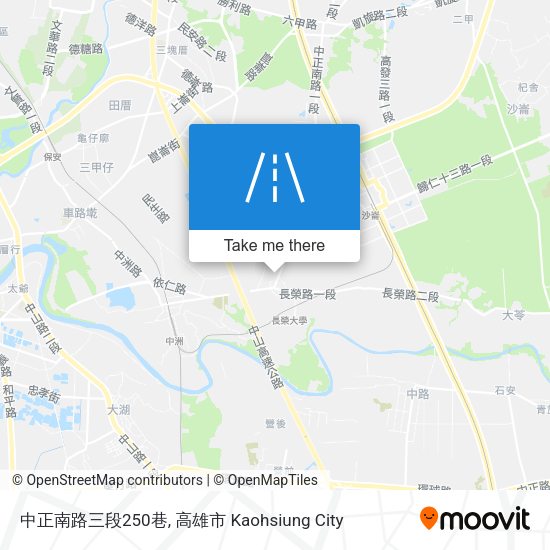 中正南路三段250巷 map