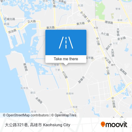 大公路321巷地圖
