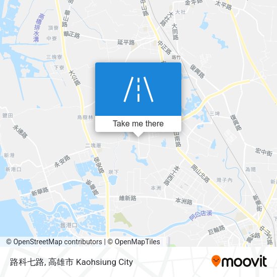 路科七路 map