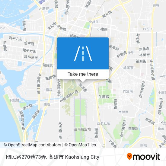 國民路270巷73弄地圖