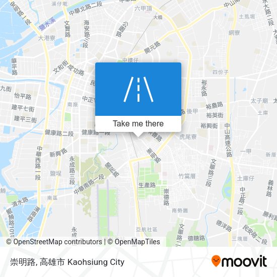 崇明路 map