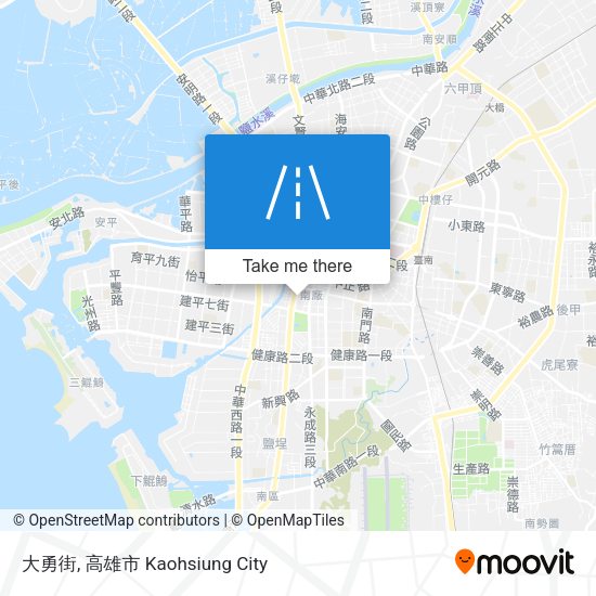 大勇街 map