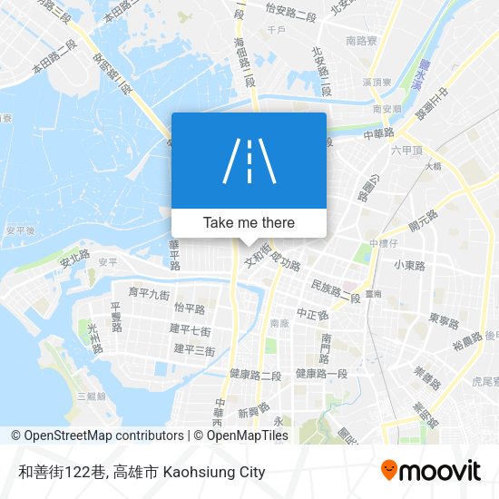 和善街122巷地圖