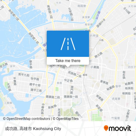 成功路地圖