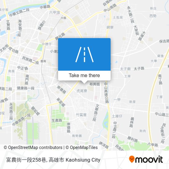 富農街一段258巷 map