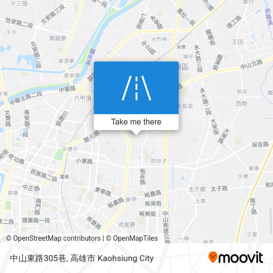 中山東路305巷 map