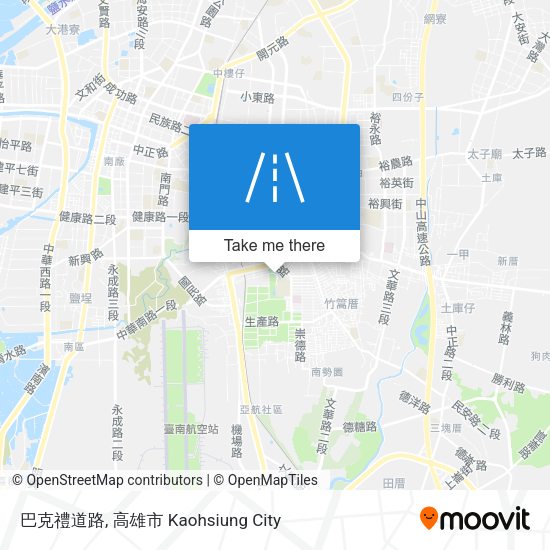 巴克禮道路 map