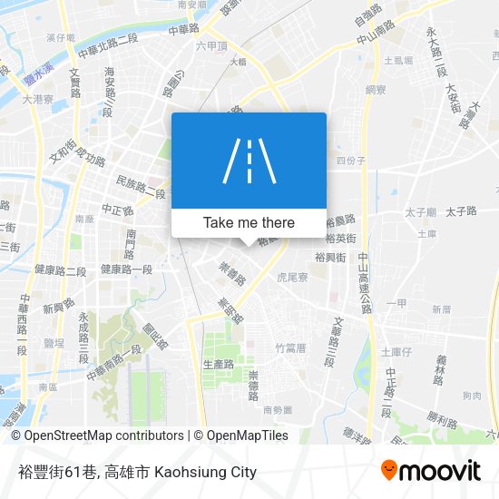 裕豐街61巷地圖
