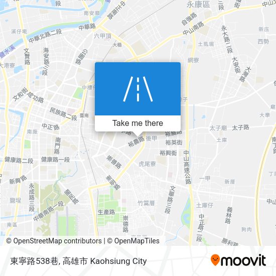 東寧路538巷地圖