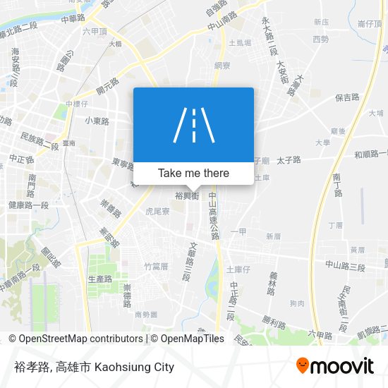 裕孝路 map