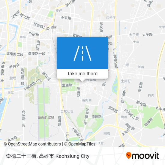 崇德二十三街地圖