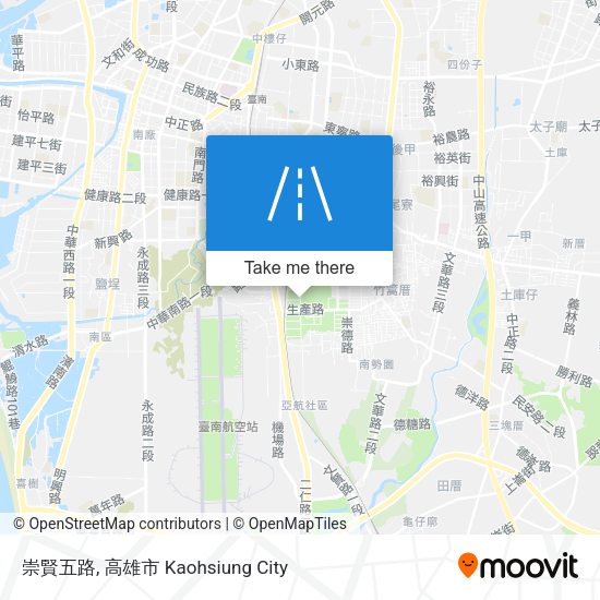 崇賢五路 map