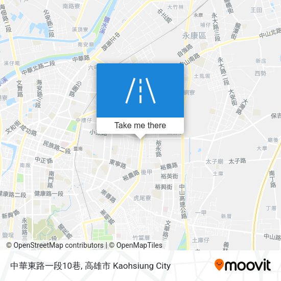 中華東路一段10巷 map