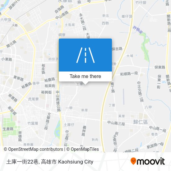 土庫一街22巷 map