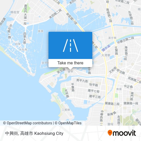 中興街地圖