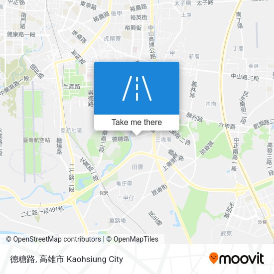 德糖路 map