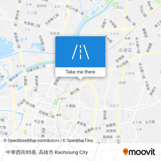 中華西街85巷 map