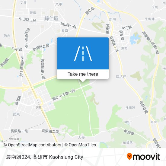 農南歸024 map