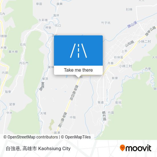 自強巷 map