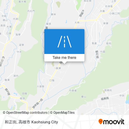 和正街 map
