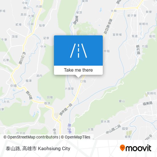 泰山路 map