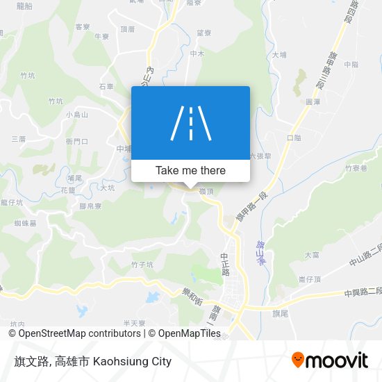 旗文路地圖