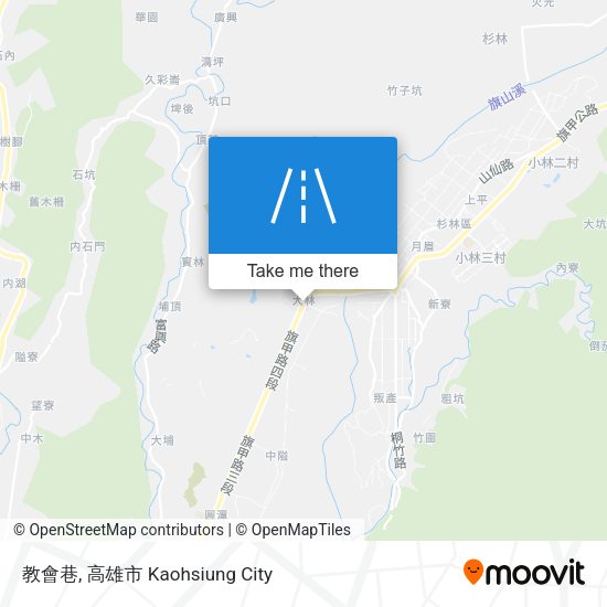 教會巷地圖