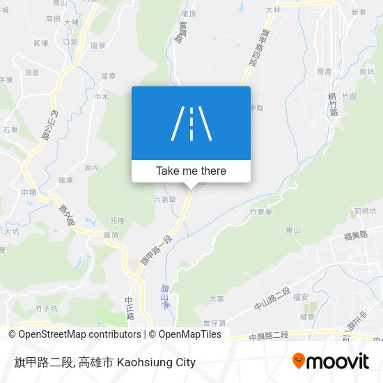 旗甲路二段地圖