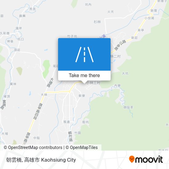 朝雲橋 map