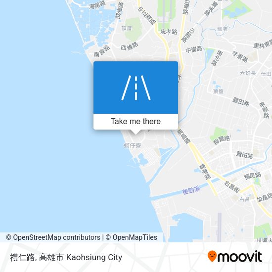 禮仁路 map