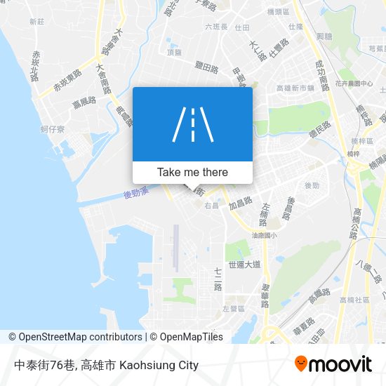 中泰街76巷 map