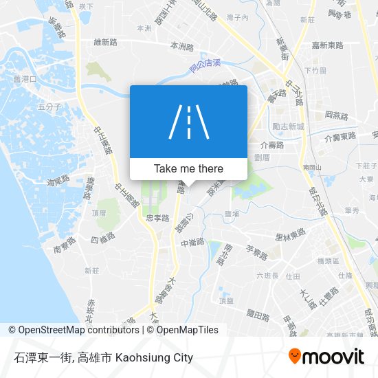 石潭東一街 map