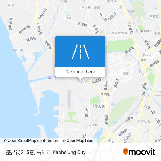 盛昌街215巷 map