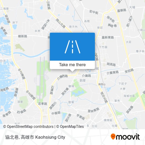 協北巷地圖