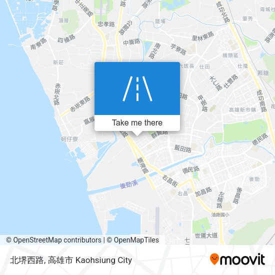 北堺西路 map