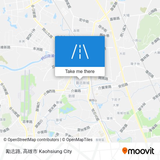 勵志路 map