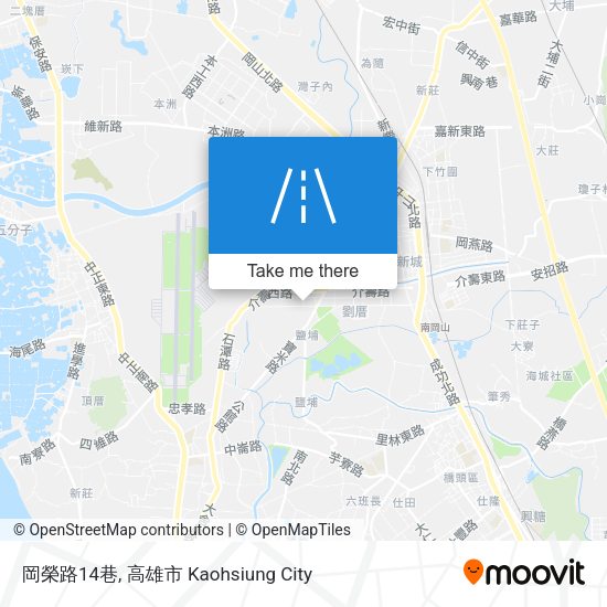 岡榮路14巷 map