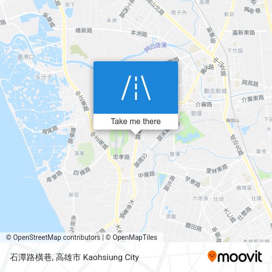 石潭路橫巷地圖