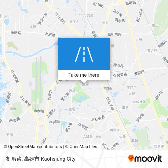 劉厝路地圖