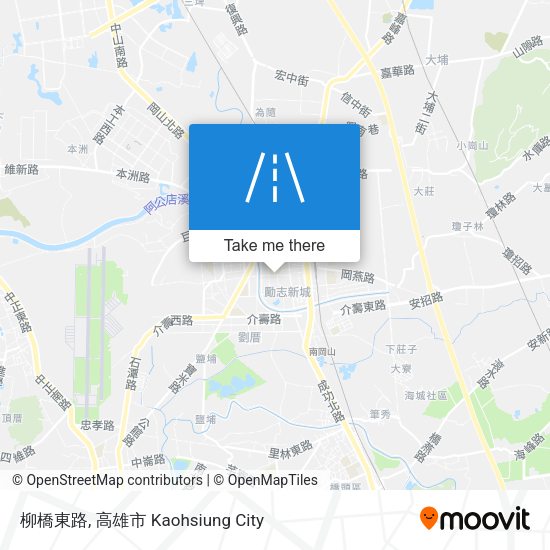 柳橋東路地圖