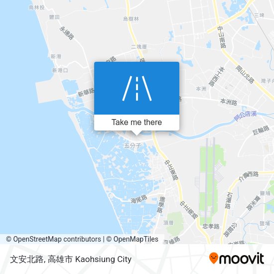 文安北路 map