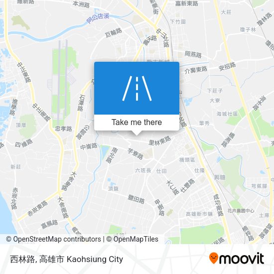 西林路 map